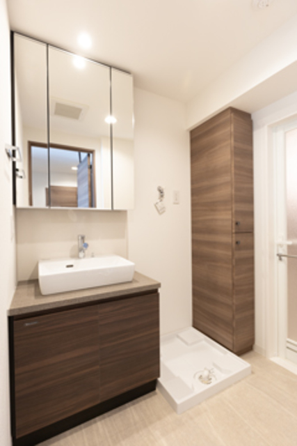 洗面設備　※写真は同タイプ住戸です。