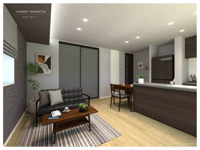 居室・リビング　イメージパースとなります