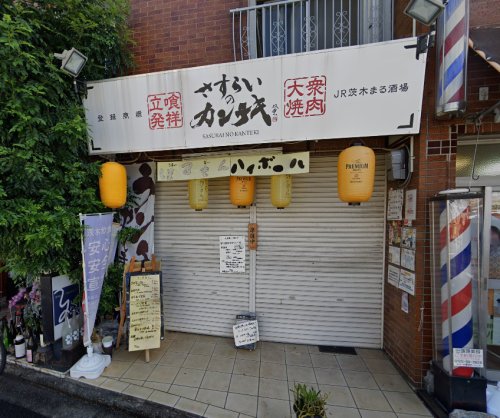 飲食店　さすらいのカンテキJR茨木まる酒場（飲食店）まで369m