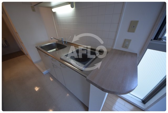 キッチン　パラッツォ四天王寺　カウンターキッチン