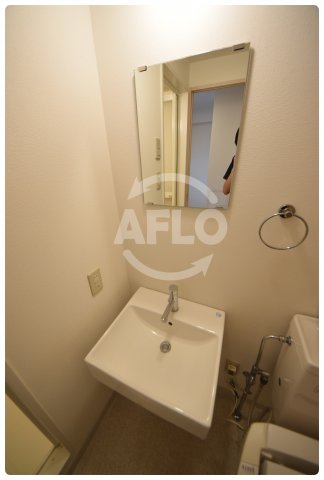 洗面設備　パラッツォ四天王寺　デザイン洗面