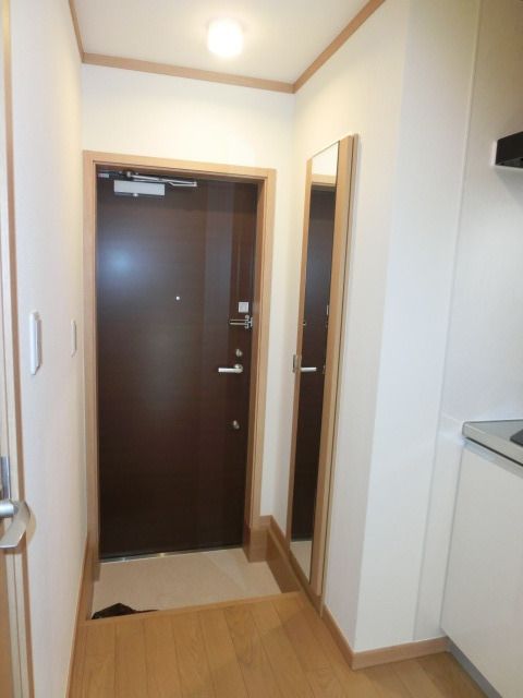 玄関　明るい玄関です