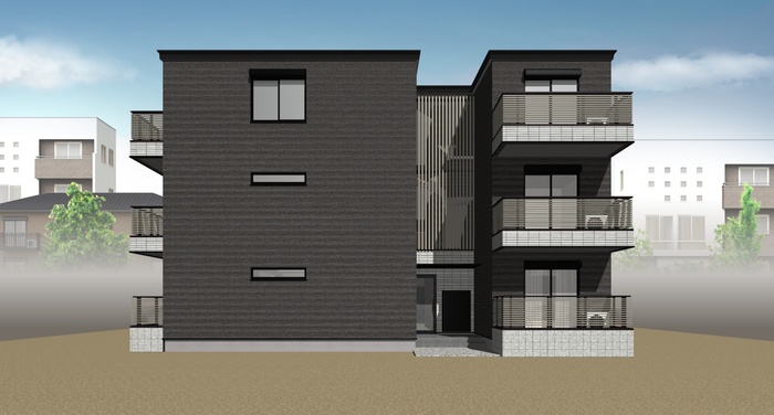 建物外観　完成予想図