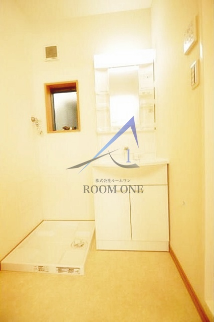 洗面設備　洗面台です。