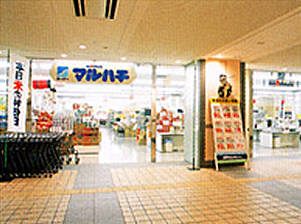 スーパー　スーパーマルハチ（スーパー）まで703m