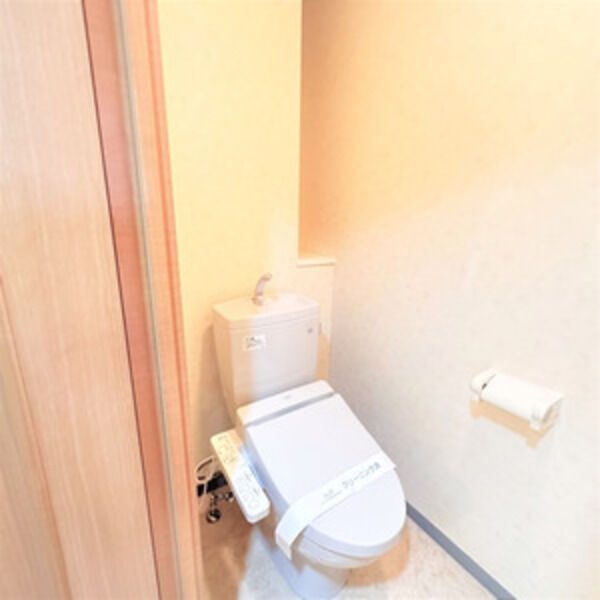 トイレ　※写真は同じマンションの違う部屋のものになります。