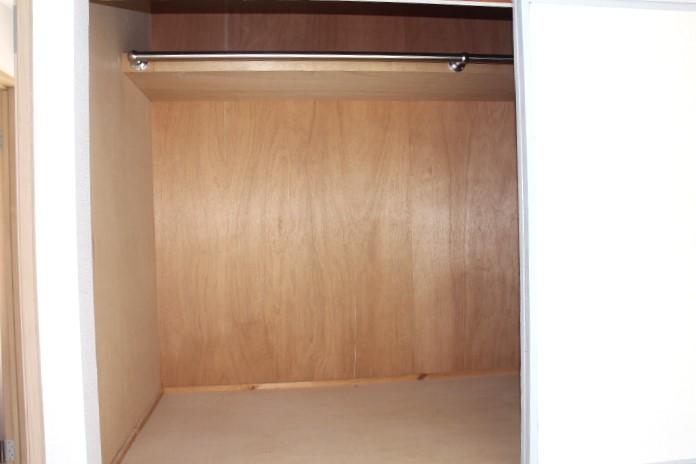 収納　クローゼットタイプの収納です。