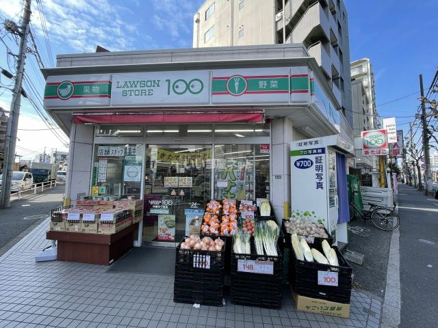 コンビニ　ローソンストア100中野5丁目店（コンビニ）まで595m