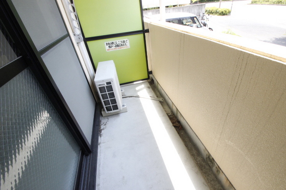 バルコニー　※別部屋の写真です