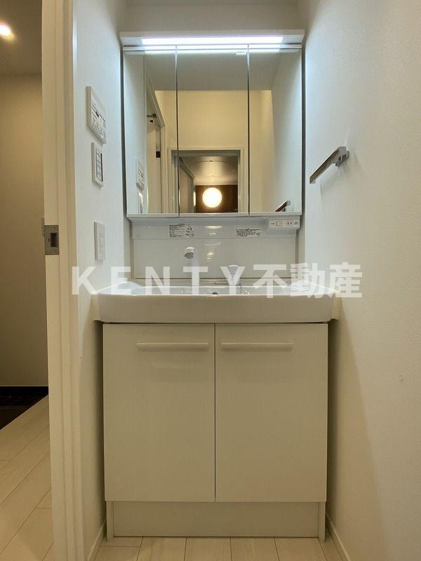 洗面設備　洗面所です