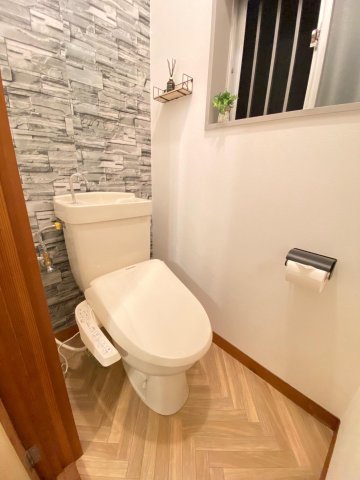 トイレ　トイレの内装にもこだわりました！