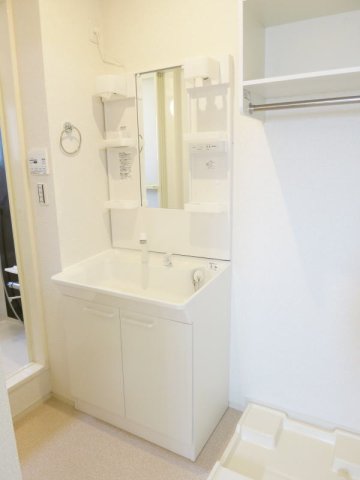 洗面設備　洗面所です