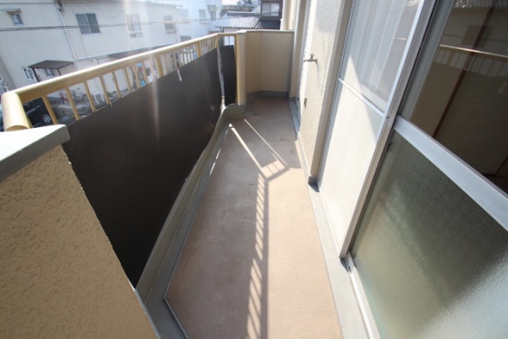 バルコニー　※別部屋の写真です