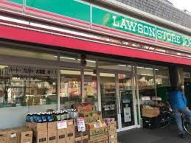 コンビニ　ローソンストア100練馬旭丘一丁目店（コンビニ）まで244m