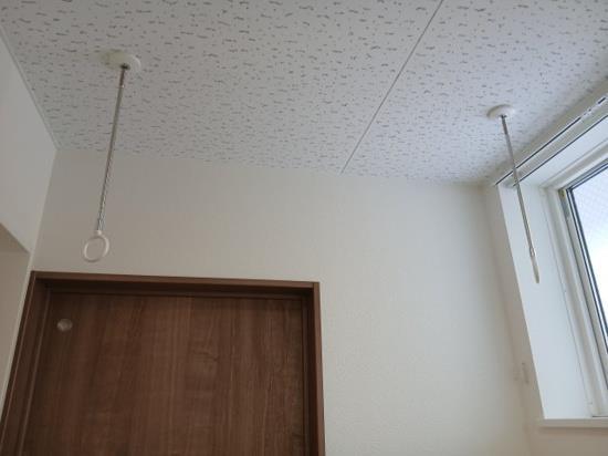 バルコニー　室内物干し