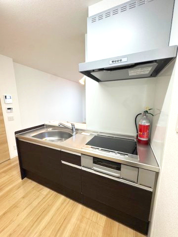 キッチン　※写真は3号室タイプの別部屋です。