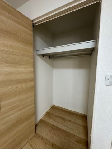 収納　※写真は3号室タイプの別部屋です。