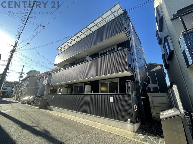 建物外観　オートロック付きで外部からの出入りがなく安心です！