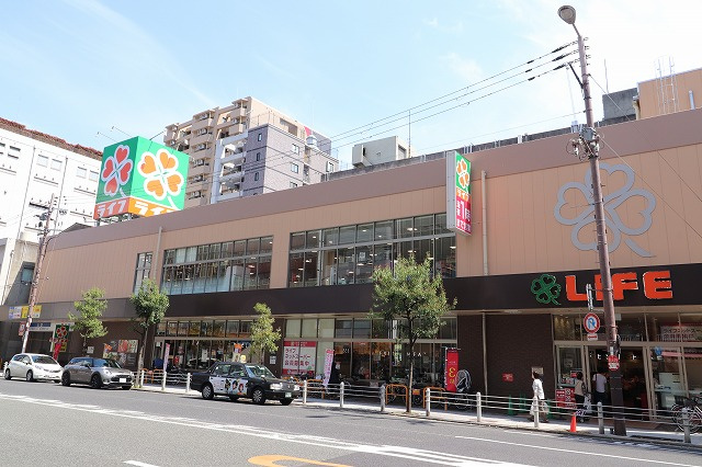 スーパー　ライフ阿波座駅前店（スーパー）まで483m