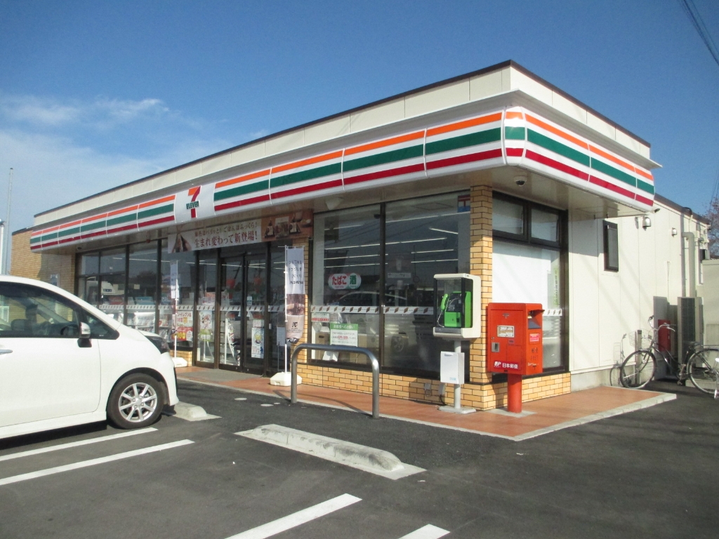 コンビニ　セブンイレブン 石下大房店（コンビニ）まで878m