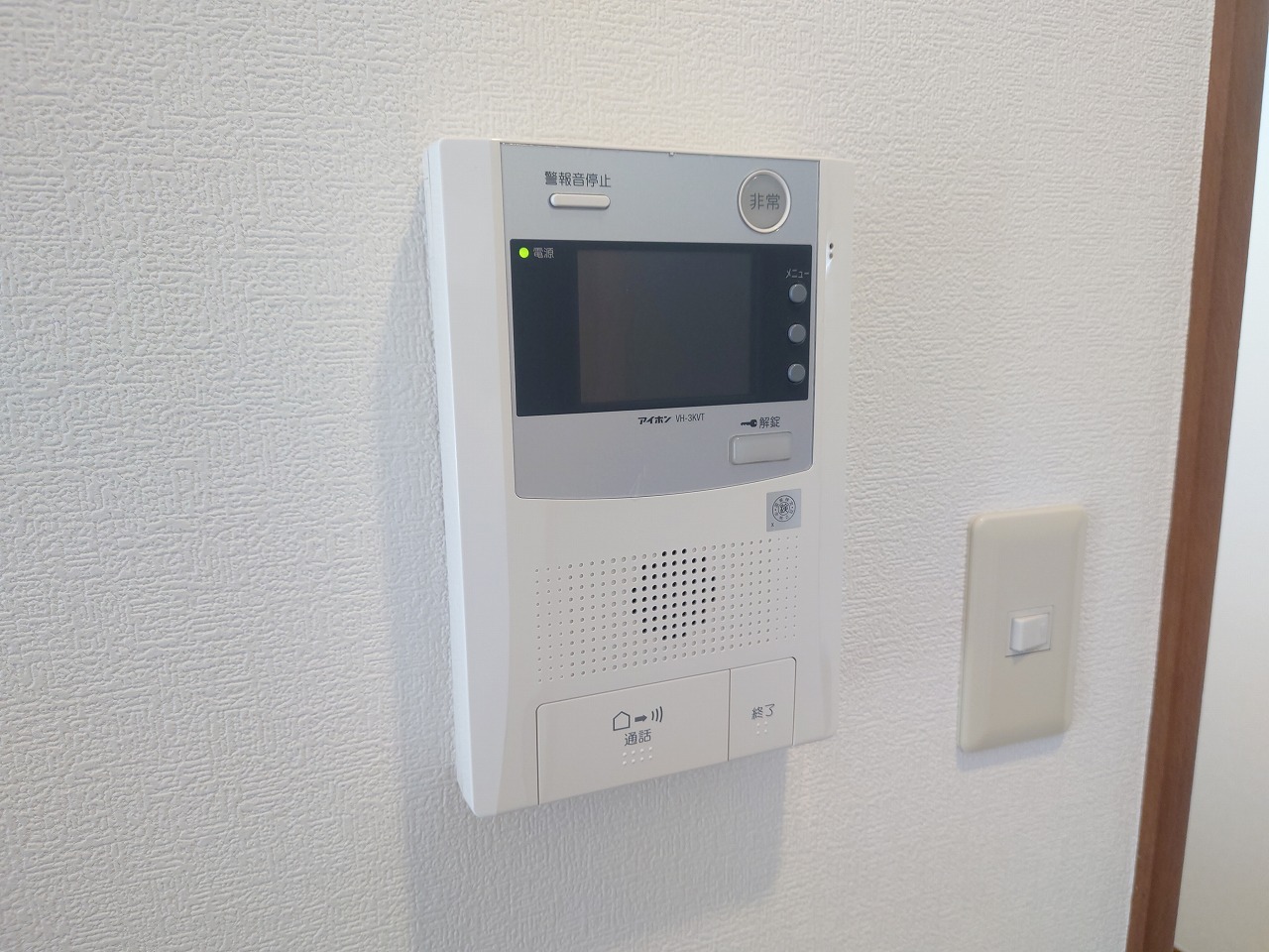 セキュリティ　ＴＶモニターインターホン