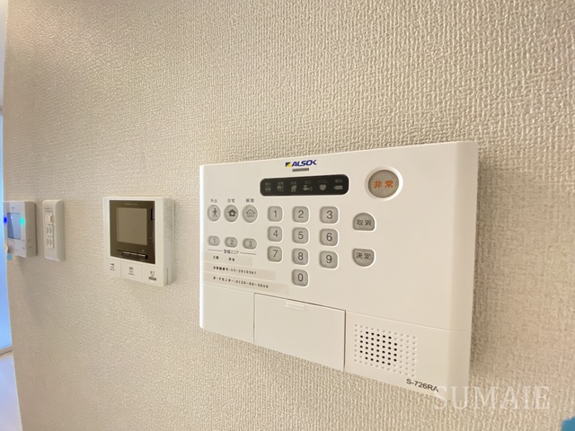 セキュリティ　モニター付きインターホン＆アルソック完備☆