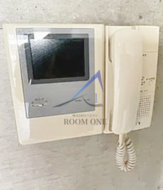 セキュリティ　モニター付インターホンです。