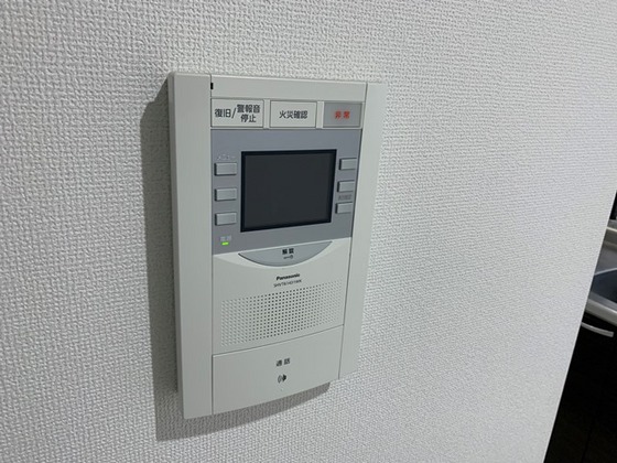 セキュリティ　※別部屋の写真です