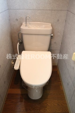 トイレ　ゆったりとした空間のトイレです