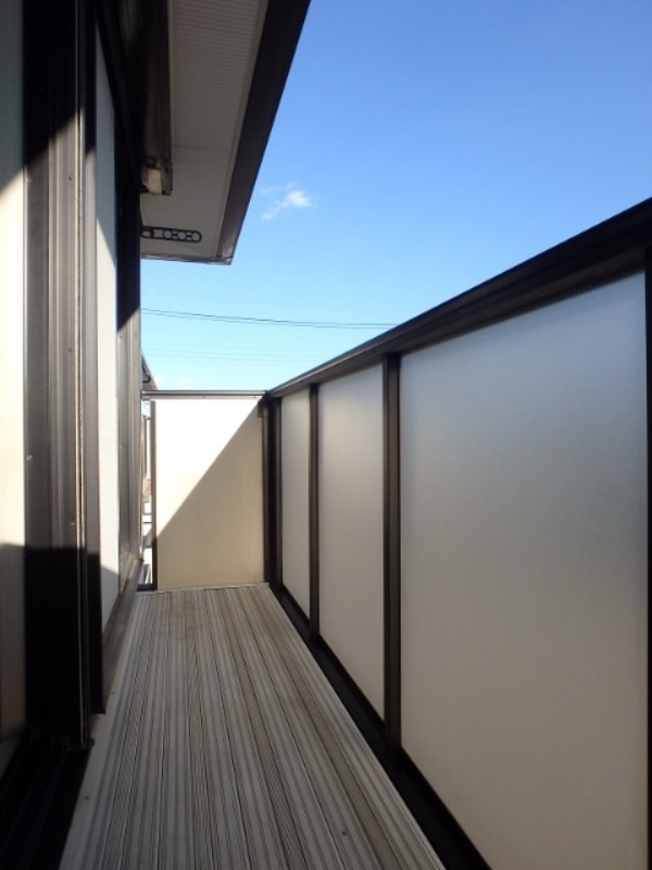 バルコニー　図面と現状に相違がある場合には現状を優先