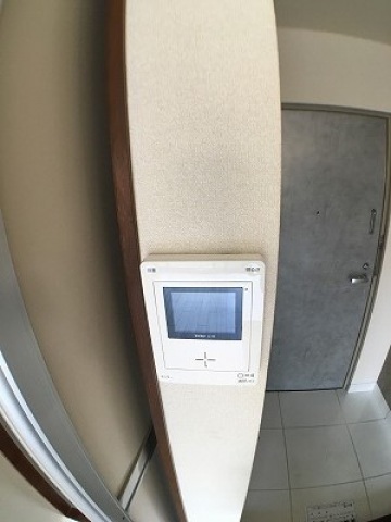 セキュリティ　モニター付きインターフォン