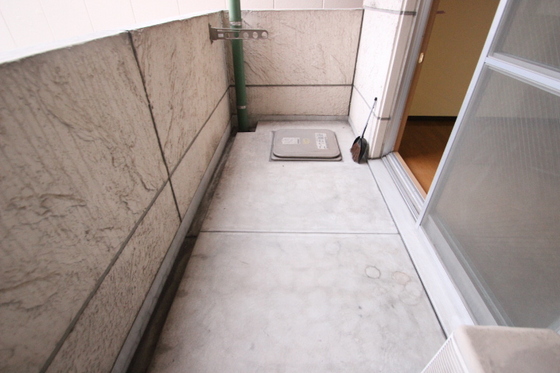 バルコニー　※別号室の写真です