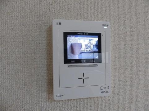 セキュリティ　カメラ付インターホン