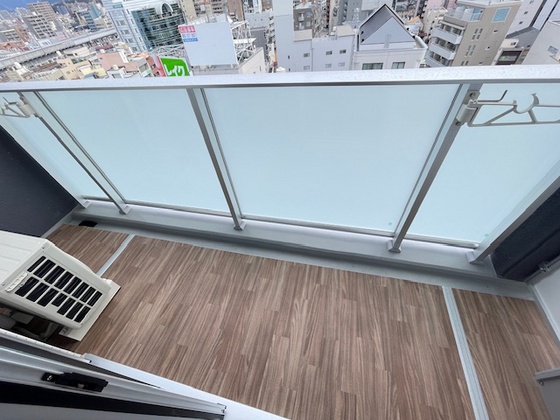 バルコニー　※別部屋の写真です