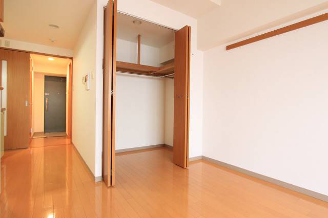 収納　ウォークインで収納もしやすいです