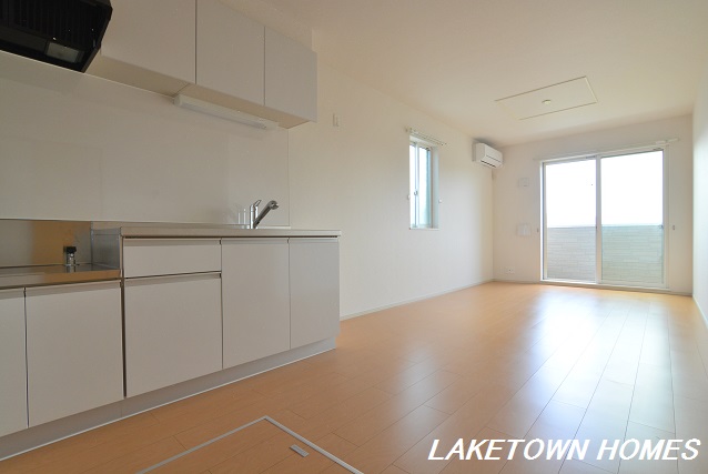 居室・リビング　１３．１帖のＬＤＫです。