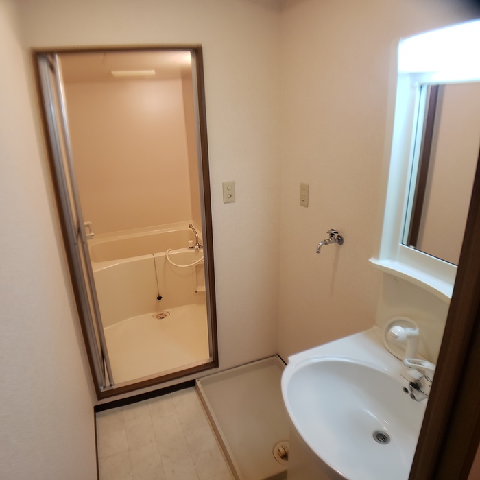 洗面設備　ブルーコート