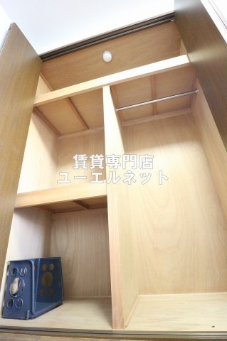 収納　クローゼット付きでお部屋もスッキリ♪