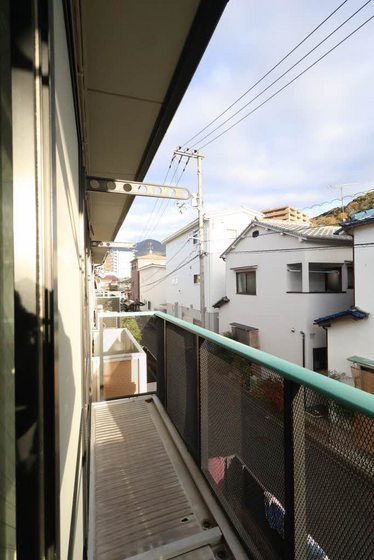 バルコニー　※別部屋の写真です