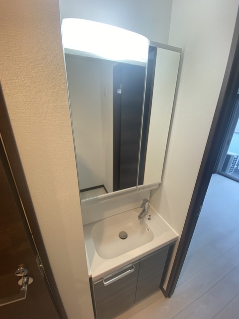 洗面設備　忙しい朝に嬉しい設備。