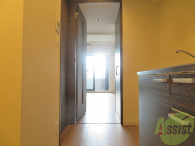 玄関　玄関から見た景色はこちらです。イメージできますか。