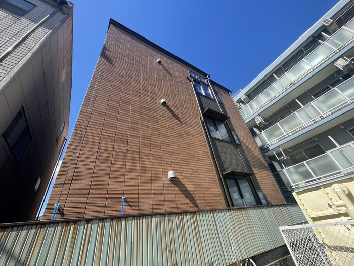 建物外観　建築中