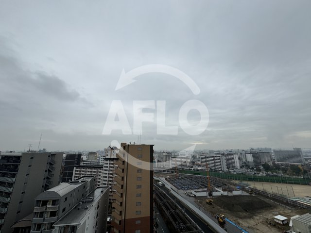 眺望　プレサンス大国町ラヴェニール　眺望