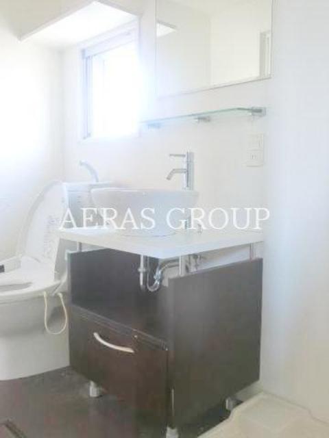 洗面設備　独立洗面台付き