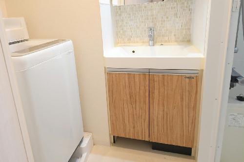 洗面設備　独立洗面台つき