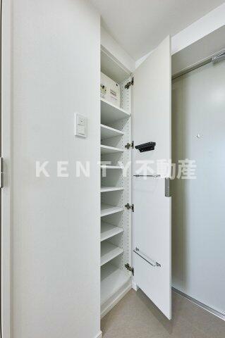 玄関　落ち着いた玄関です