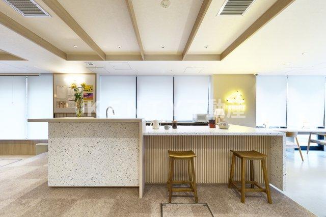 ロビー　落ち着いたロビーです