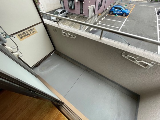 バルコニー　※別部屋の写真です