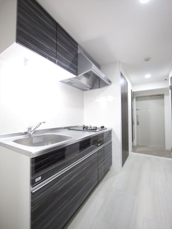 キッチン　システムキッチン（ガス2口コンロ付）