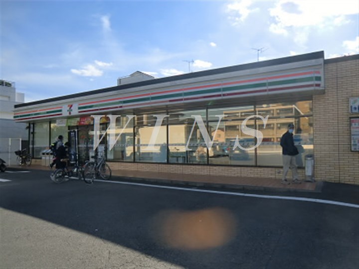 コンビニ　セブンイレブン 川崎登戸西店（コンビニ）まで168m